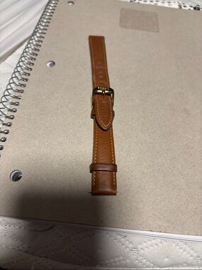 Fossil Leather Watch Strap - Tan